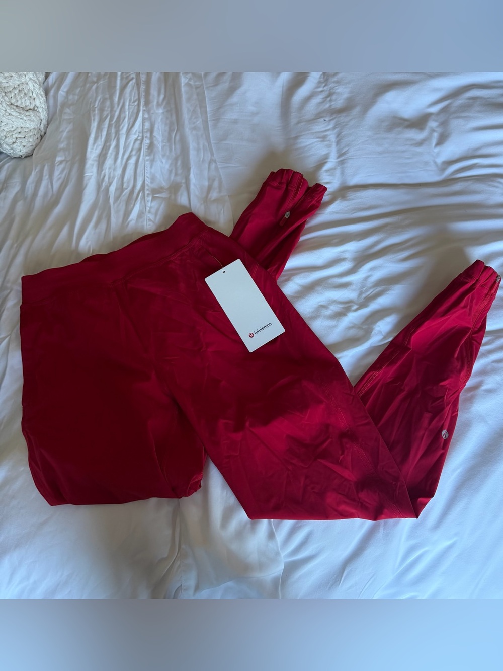 NWT Lululemon athletica Red adapted state high rise joggers 2